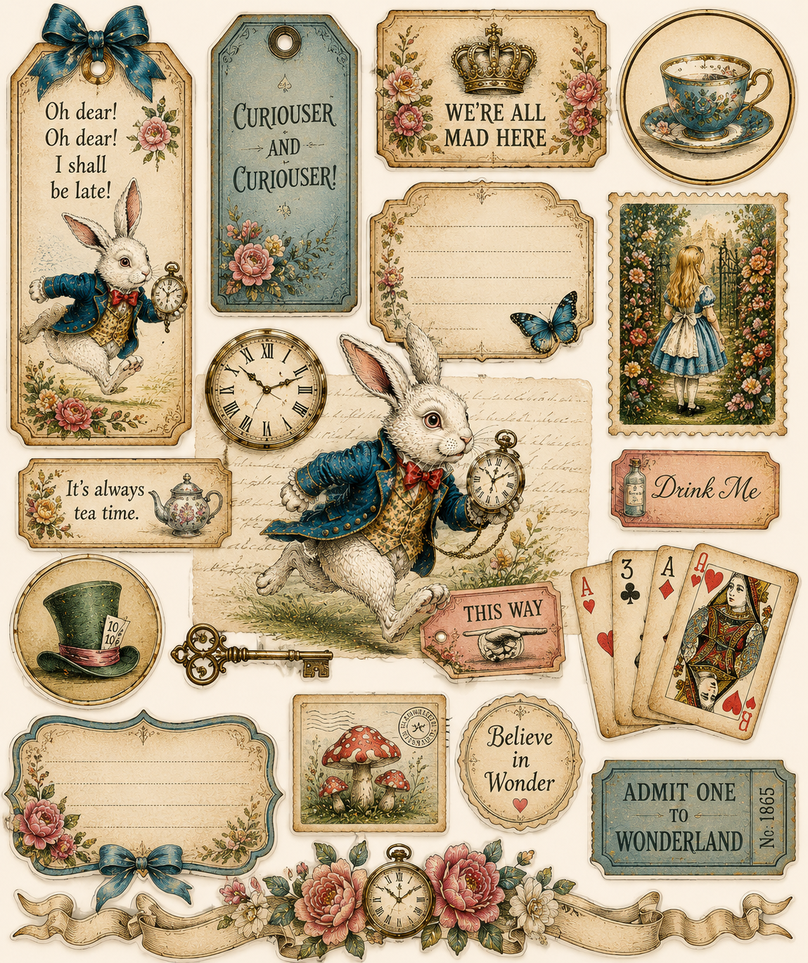 We Are All Mad Here Tag
