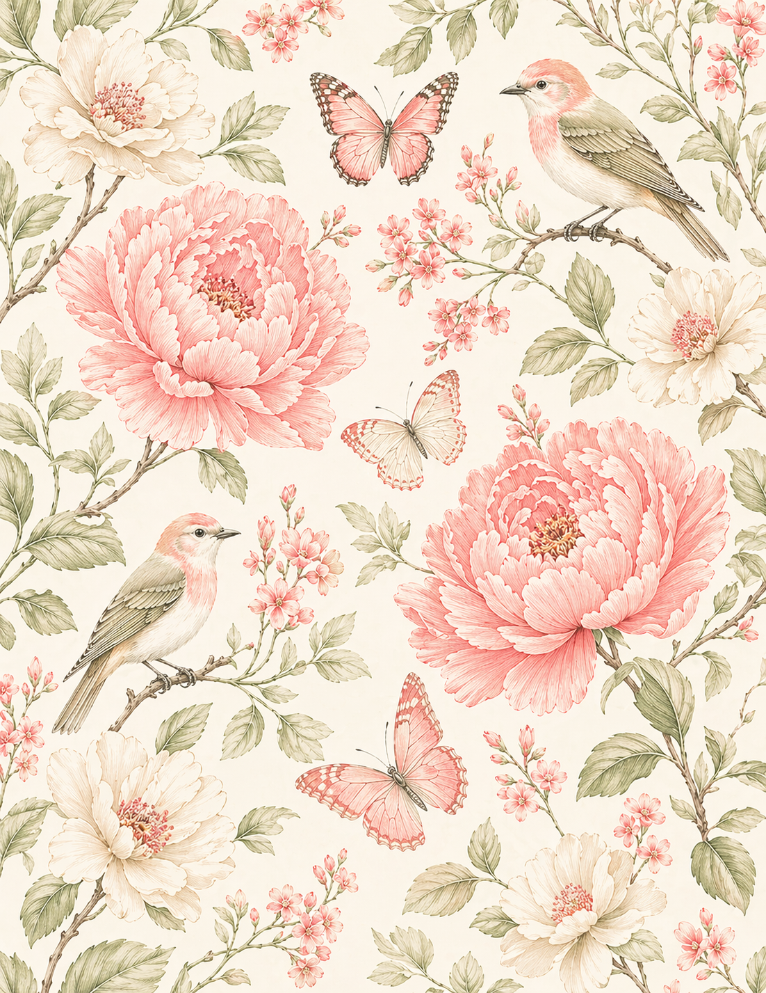 Cottage Floral Sheet