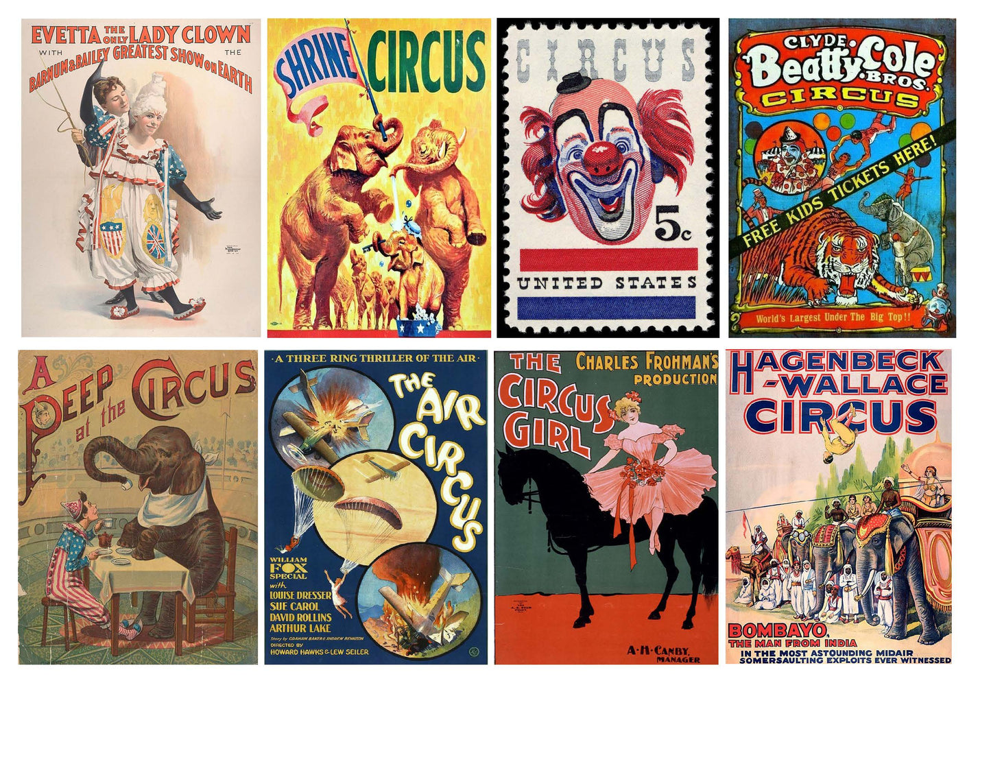 Acrobats Print